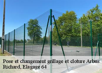 Pose et changement grillage et cloture arbus-64230 Richard, Elagage 64